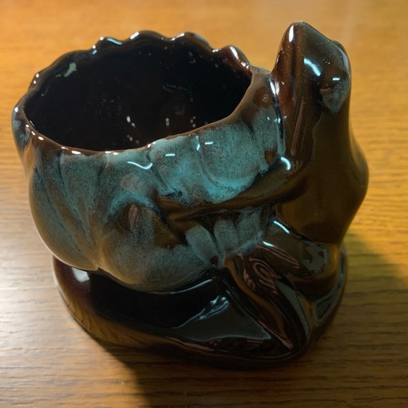 Vintage frog ceramic holder - Picture 3 of 6